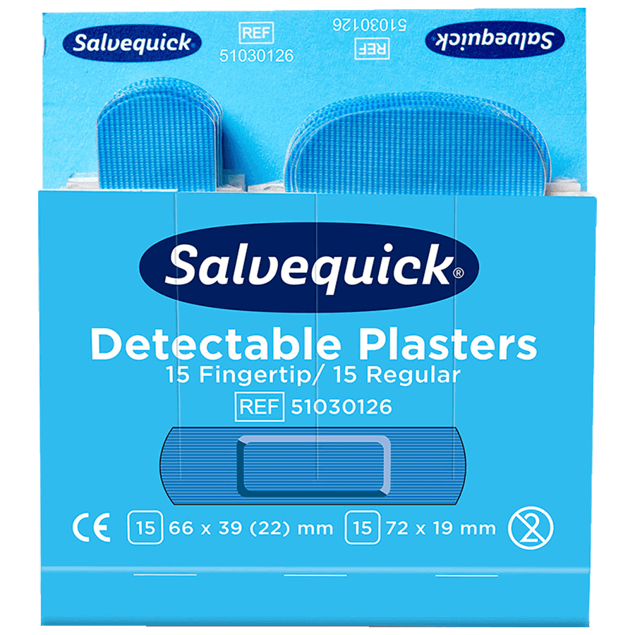 Salvequick Pflasterstrips detectable REF51030126