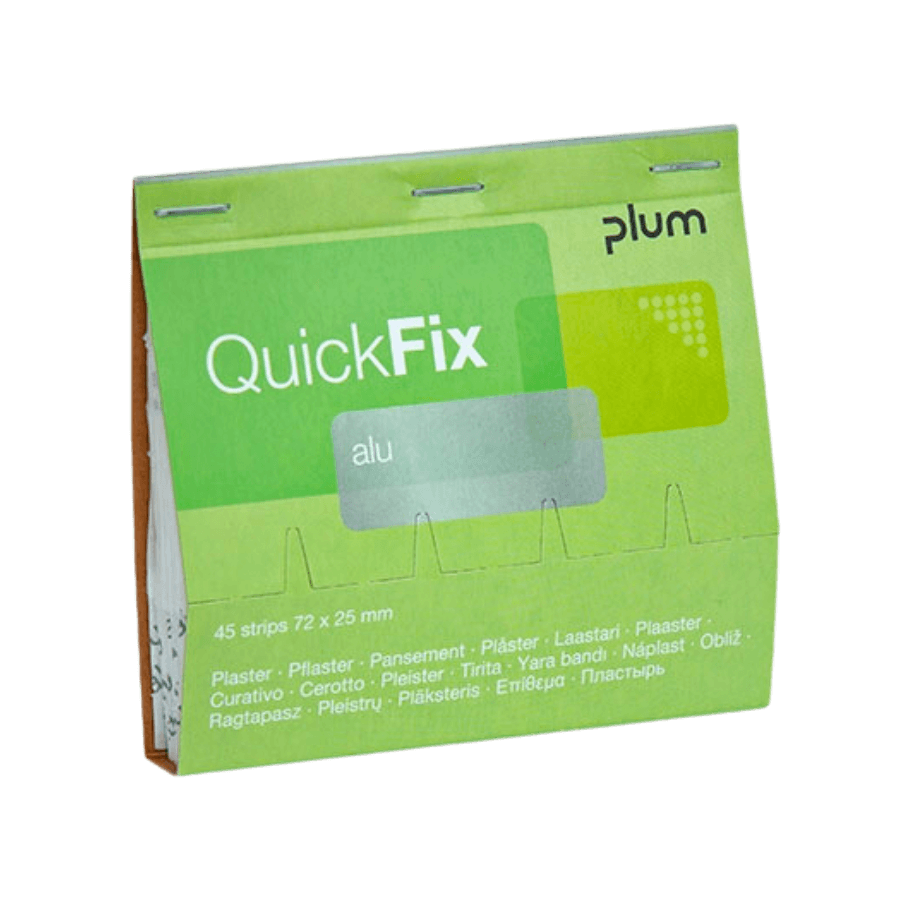 QuickFix Refill mit 45 Pflasterstrips Alu (1 Stk.)