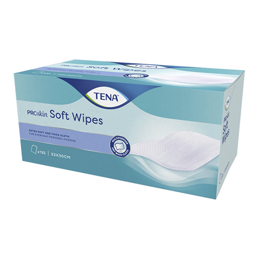 TENA Soft Wipe 30x32 cm (135 Stk.)