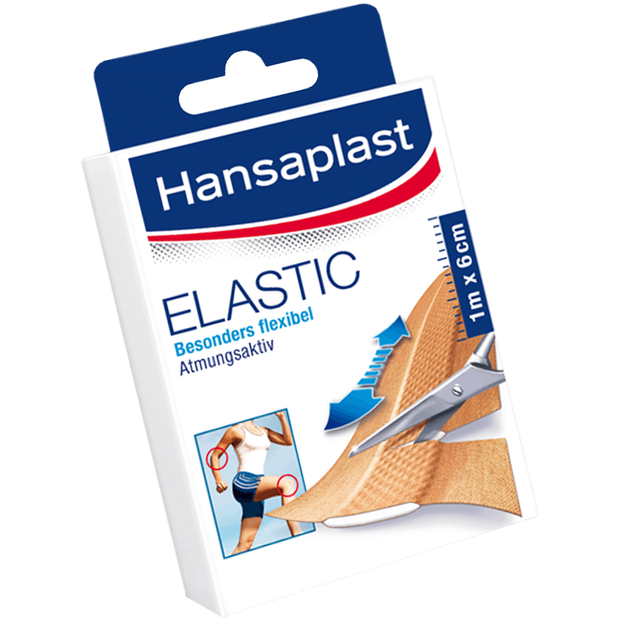 Hansaplast elastic 1m x 6cm