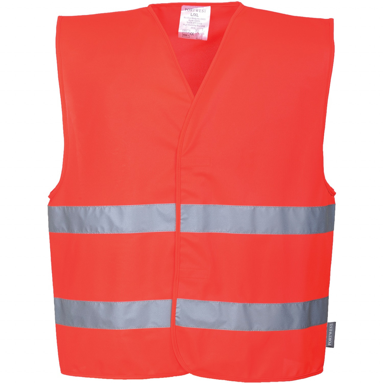 Warnweste rot L/XL