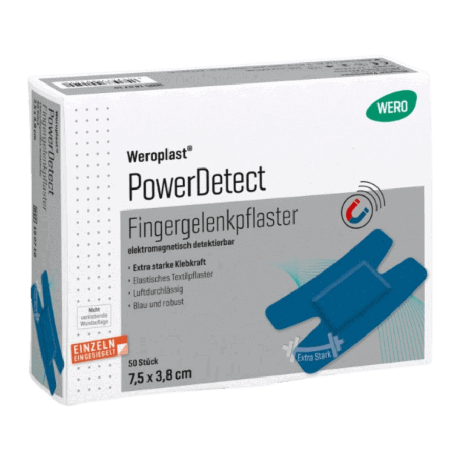 PowerDetect Fingergelenkpflaster 7,5x3,8 cm (50 Stk.)