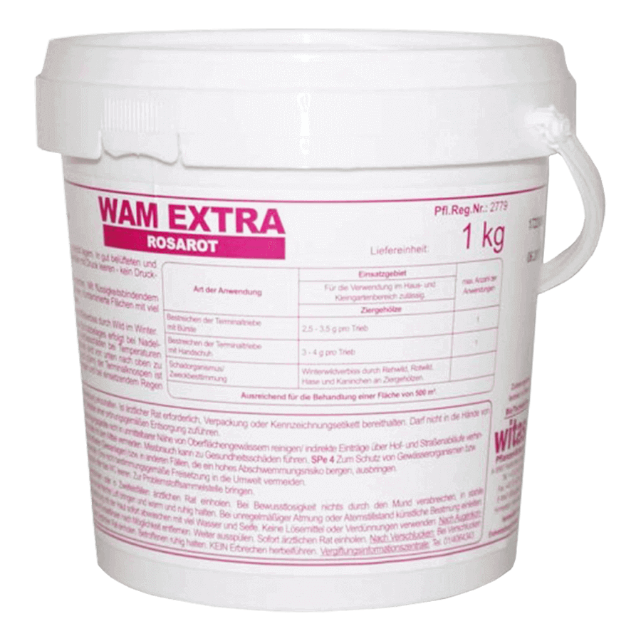 WAM Extra Rosarot - Winterverbissschutzmittel (1 kg)