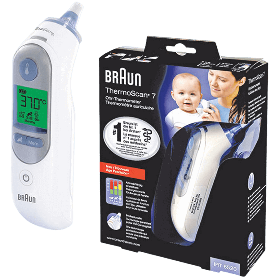 Braun ThermoScan 7 mit Age Precision