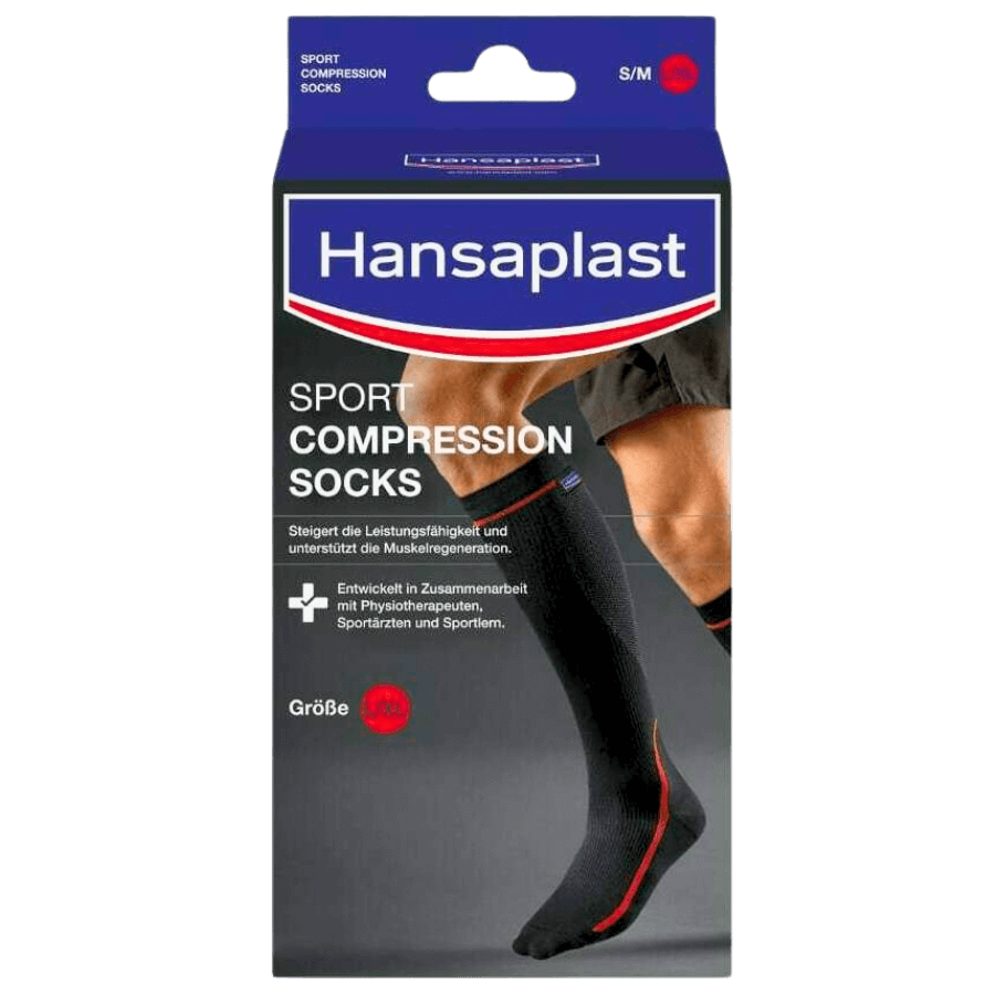Hansaplast Sport Kompressionssocken Gr. L (1 Paar)