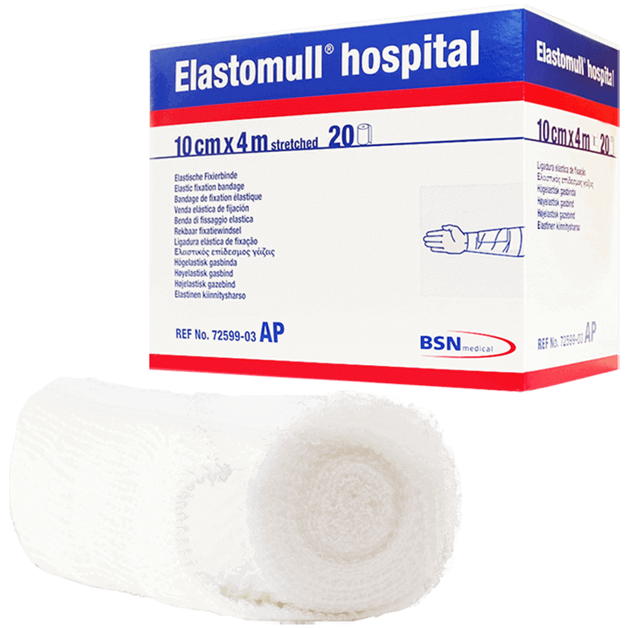 Elastomull Fixierbinde 10cm x 4m (20 Stk.)