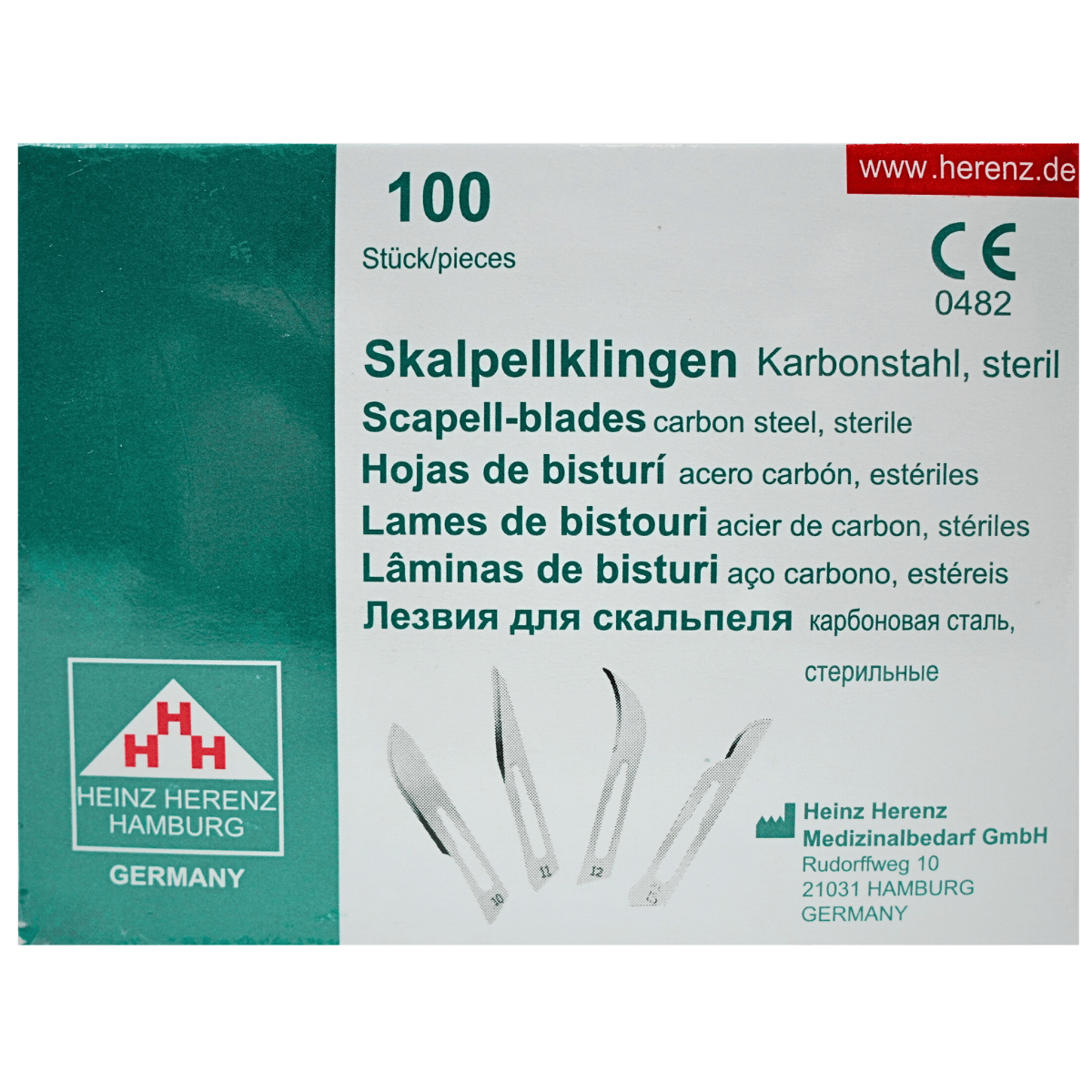 ELCON® Skalpellklingen Nr. 11 (100 Stk.)