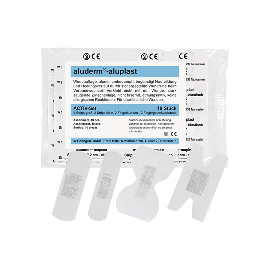 Activ-Set aluderm-aluplast Sortiment elastisch