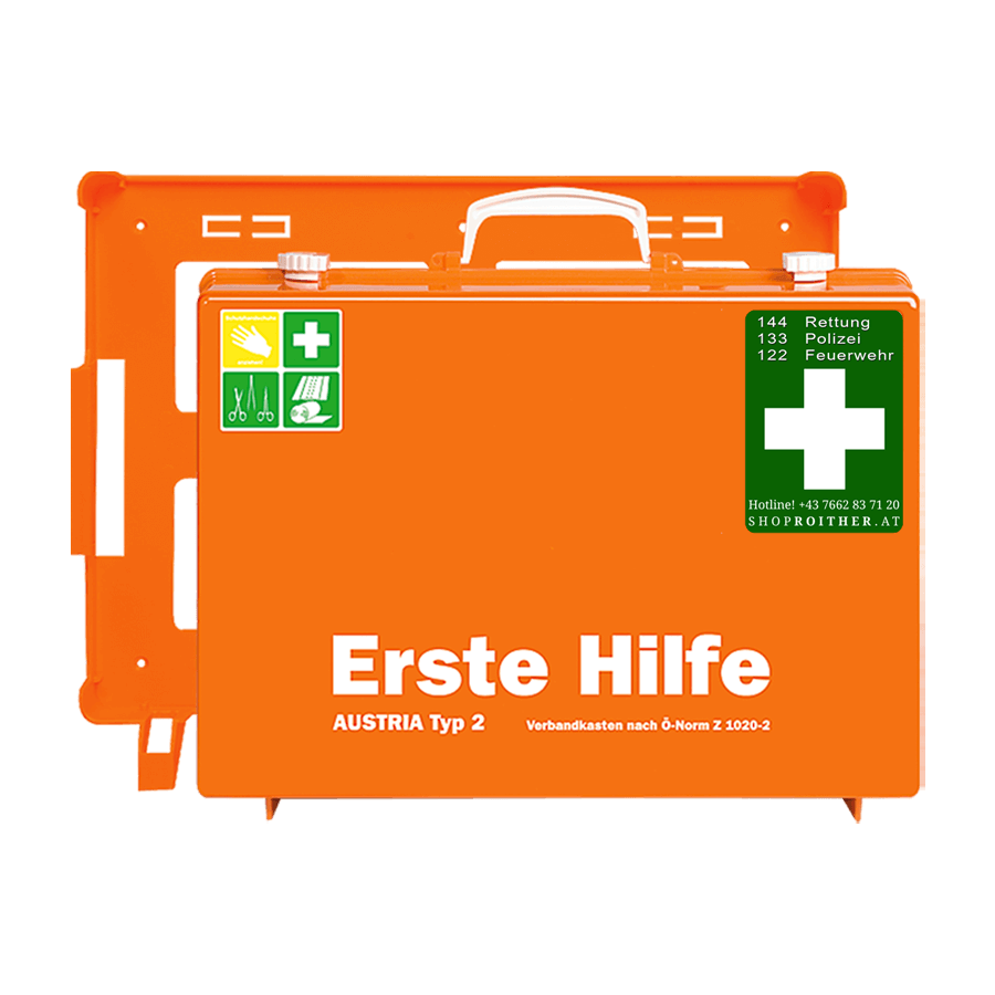 Erste Hilfe Koffer Austria Typ 2