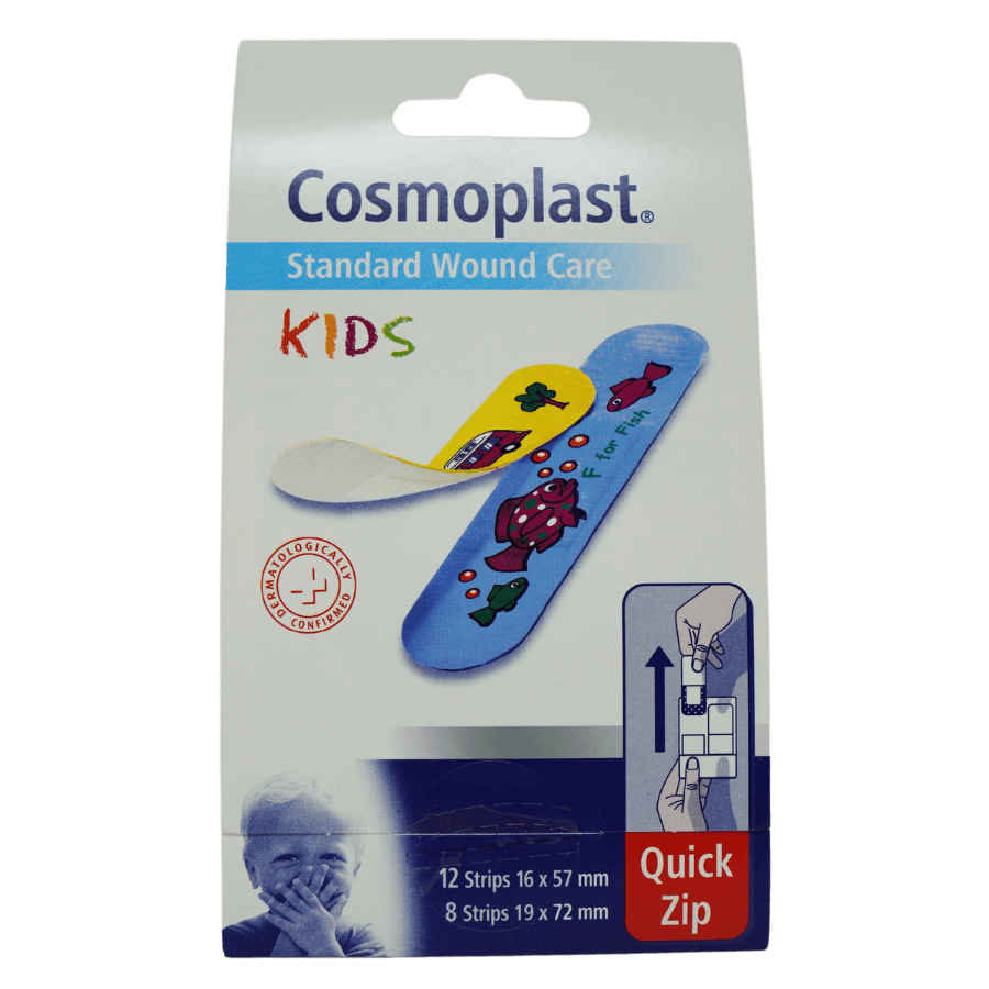 Cosmoplast Quick Zip Strips Kids (20 Stk.)